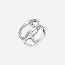 18K 하이엔드 미러급 쇼파드 아이스 큐브 링 827006