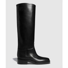 샤넬 퀄팅 롱 하이 부츠 G39212