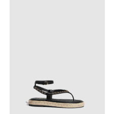 샤넬 CC로고 스트랩 체인 에스파듀 샌들 G36921