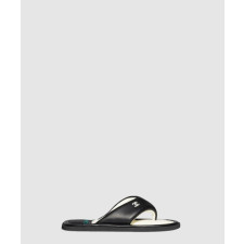 샤넬 패딩 레더 슬라이드 샌들 G38888