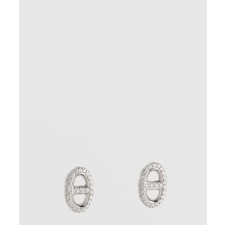 18K 하이엔드 미러급 에르메스 샹달 파랑돌 파베 이어링