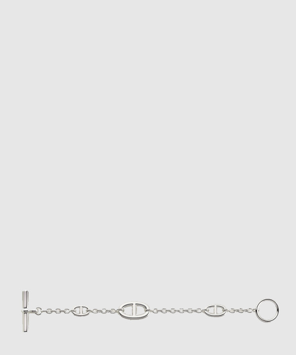 18K 하이엔드 미러급 에르메스 파랑돌 샹달 실버 브레이슬릿