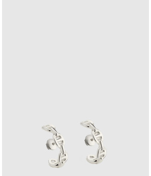 18K 하이엔드 미러급 에르메스 샹달 엔체이니(Chaîne d'Ancre Enchaînée) 이어링