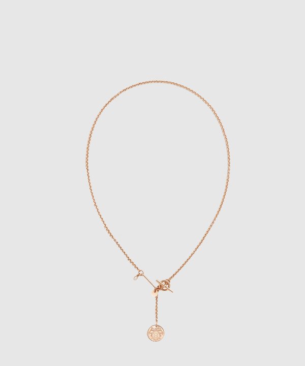 18K 하이엔드 미러급 에르메스 엑스 리브리(Ex-Libris) 펜던트