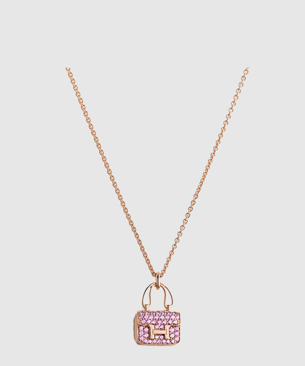 18K 하이엔드 미러급 에르메스 아뮬렛 콘스탄스 펜던트 목걸이