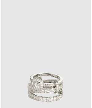 18K 하이엔드 미러급 에르메스 Chaine d'ancre Chaos Fancy 링