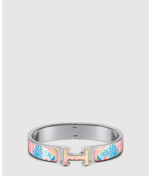 18K 하이엔드 미러급 에르메스 Clic H Zebres de Tanzanie 팔찌