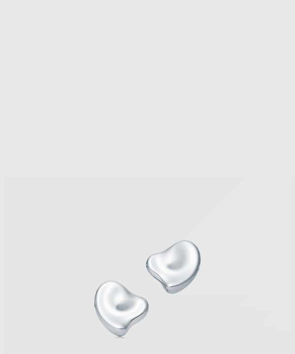 18K 하이엔드 미러급 티파니앤코 엘사 퍼레티 풀 하트 귀걸이