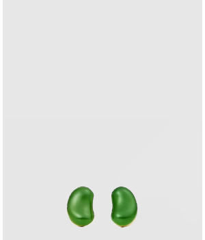 18K 하이엔드 미러급 티파니앤코 엘사 퍼레티 빈 디자인 귀걸이