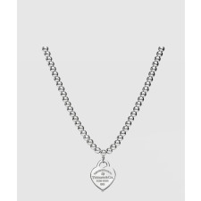 18K 하이엔드 미러급 티파니앤코 리턴 투 티파니™ 하트 태그 비드 네크리스