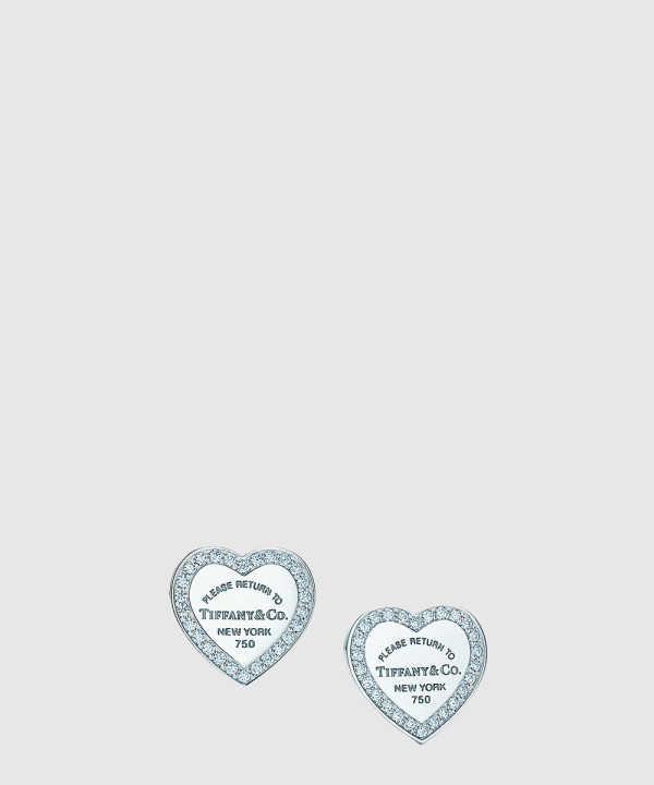 18K 하이엔드 미러급 티파니앤코 리턴 투 티파니 하트 태그 스터드 이어링