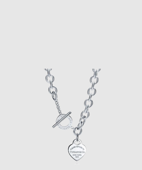 18K 하이엔드 미러급 티파니앤코 리턴 투 티파니 하트 태그 토글 네크리스