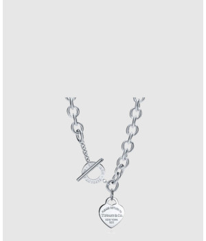 18K 하이엔드 미러급 티파니앤코 리턴 투 티파니 하트 태그 토글 네크리스