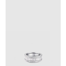 18K 하이엔드 미러급 티파니앤코 바게트 이터니티 밴드 링