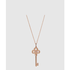 18K 하이엔드 미러급 티파니앤코 크라운 키 펜던트 목걸이