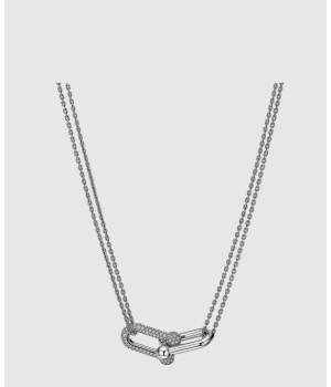 18K 하이엔드 미러급 티파니앤코 하드웨어 라지 더블 링크 펜던트