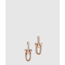 18K 하이엔드 미러급 티파니앤코 하드웨어 라지 링크 이어링