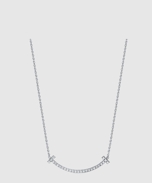 18K 하이엔드 미러급 티파니앤코 T 스마일 미디엄 펜던트