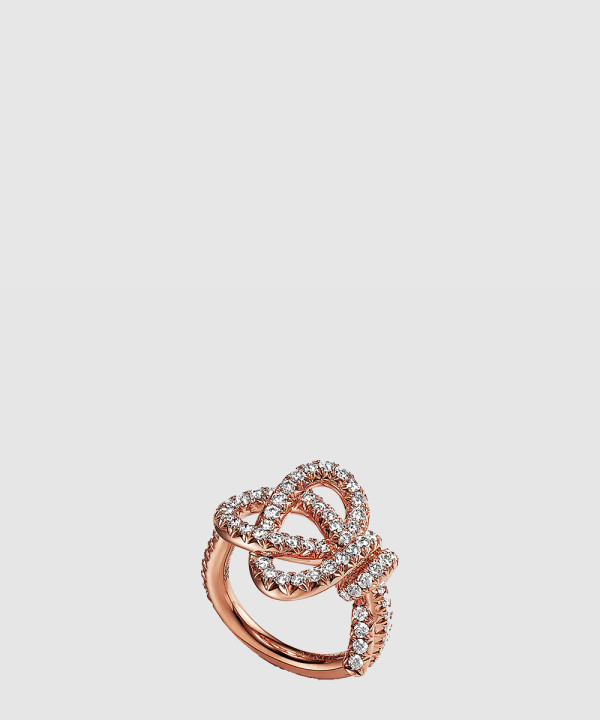 18K 하이엔드 미러급 티파니앤코 노트 링