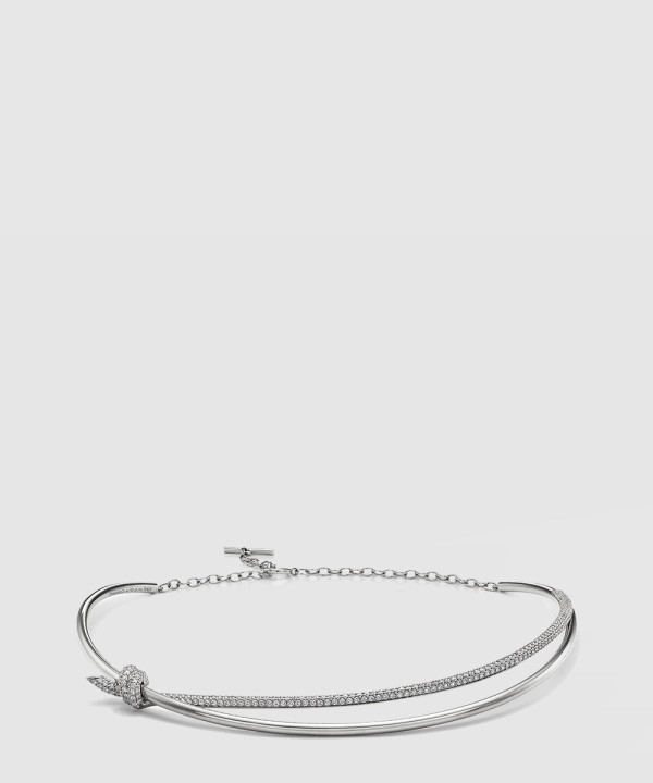 18K 하이엔드 미러급 티파니앤코 노트 더블 로우 네크리스