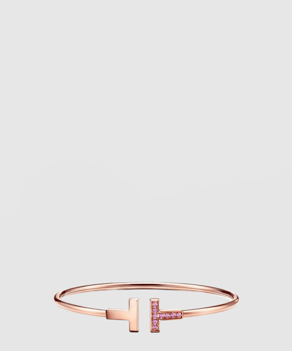 18K 하이엔드 미러급 티파니앤코 T 와이어 브레이슬릿