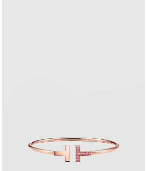 18K 하이엔드 미러급 티파니앤코 T 와이어 브레이슬릿