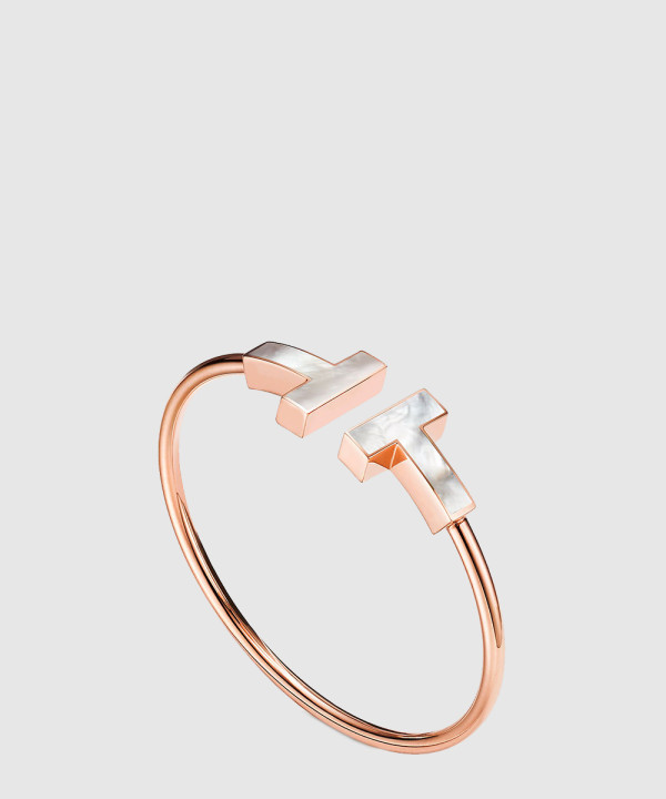 18K 하이엔드 미러급 티파니앤코 T 와이어 브레이슬릿