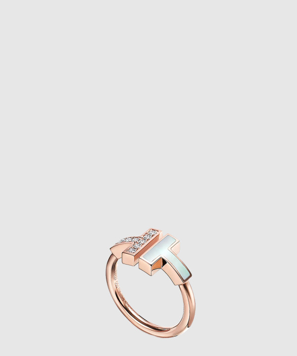 18K 하이엔드 미러급 티파니앤코 T 와이어 링