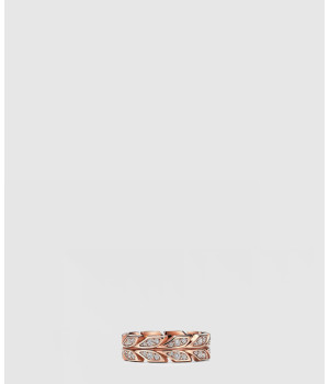 18K 하이엔드 미러급 티파니앤코 빅토리아 바인 밴드 반지