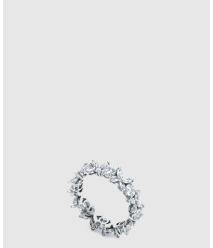 18K 하이엔드 미러급 티파니앤코 빅토리아™ 얼터네이팅 링