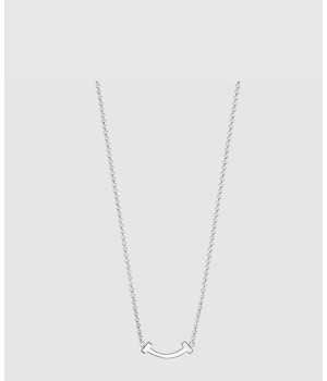 18K 하이엔드 미러급 티파니앤코 T 스마일 펜던트 목걸이