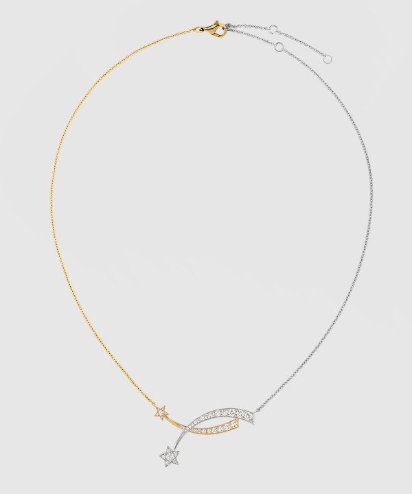 18K 하이엔드 미러급 샤넬 꼬메뜨 에뜨왈 필랑트(Étoile Filante) 네크리스