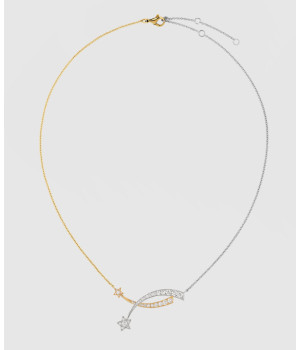 18K 하이엔드 미러급 샤넬 꼬메뜨 에뜨왈 필랑트(Étoile Filante) 네크리스