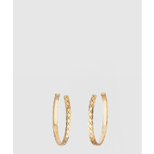 18K 하이엔드 미러급 샤넬 코코 크러쉬 후프 이어링 J12092