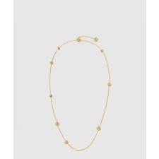 18K 하이엔드 미러급 샤넬 레 까멜리아 데 피니(Les Infinis de Camélia) 롱 네크리스 J12086