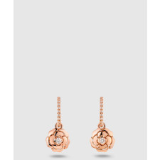 18K 하이엔드 미러급 샤넬 까멜리아 Extrait de Camélia 이어링 J11659