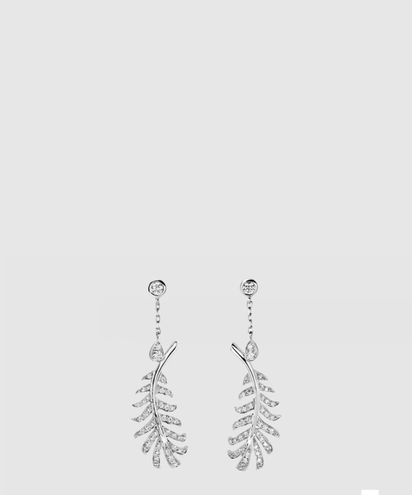 18K 하이엔드 미러급 샤넬 플룸 드 샤넬(Plume de CHANEL) 귀걸이 J4140