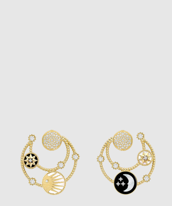 18K 하이엔드 미러급 디올 로즈 드 방(Rose des Vents) 귀걸이 JRDV9