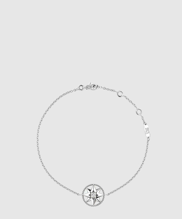 18K 하이엔드 미러급 디올 로즈 드 방(Rose des Vents) 팔찌