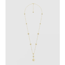 18K 하이엔드 미러급 디올 로즈 드 방(Rose des Vents) 롱 목걸이