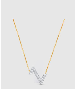 18K 하이엔드 미러급 루이비통 LV 볼트 펜던트 목걸이 Q93810