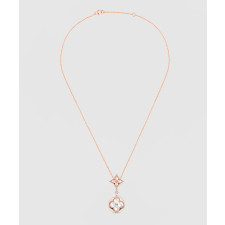 18K 하이엔드 미러급 루이비통 컬러 블라썸 목걸이 Q94355