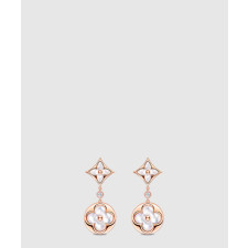 18K 하이엔드 미러급 루이비통 컬러 블라썸 롱 귀걸이 Q96668