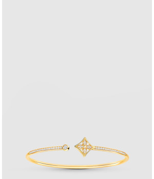 18K 하이엔드 미러급 루이비통 이딜 블라썸 트위스트 팔찌 Q95712