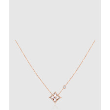 18K 하이엔드 미러급 루이비통 컬러 블라썸 BB 스타 펜던트 목걸이 Q93892