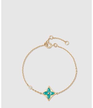 18K 하이엔드 미러급 루이비통 컬러 블라썸 BB 스타 팔찌 Q05977