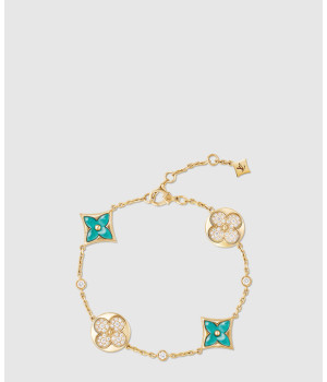 18K 하이엔드 미러급 루이비통 컬러 블라썸 BB 멀티 패턴 팔찌 Q05979