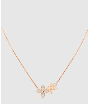 18K 하이엔드 미러급 루이비통 이딜 블라썸 목걸이 Q93689