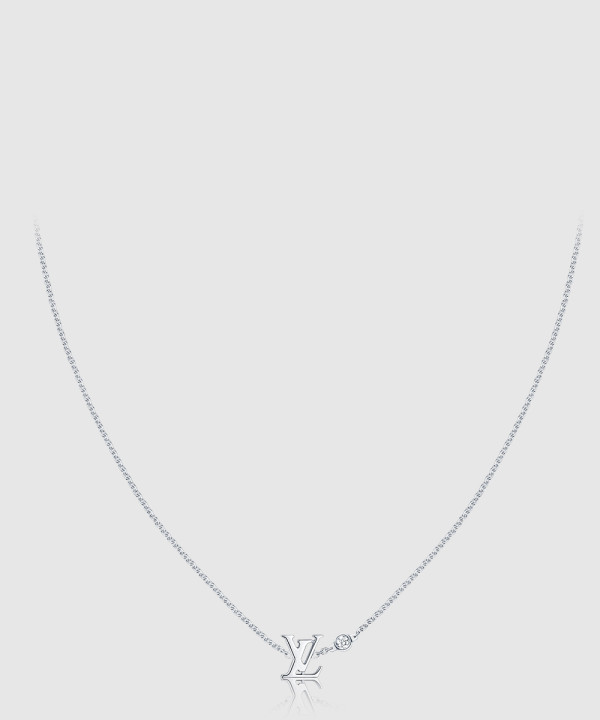 18K 하이엔드 미러급 루이비통 이딜 블라썸 LV 목걸이 Q93653