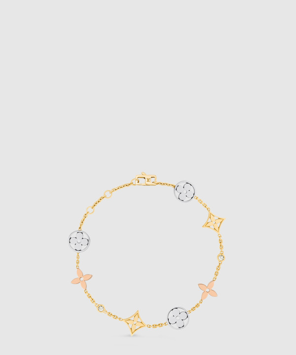 18K 하이엔드 미러급 루이비통 이딜 블라썸 모노그램 팔찌